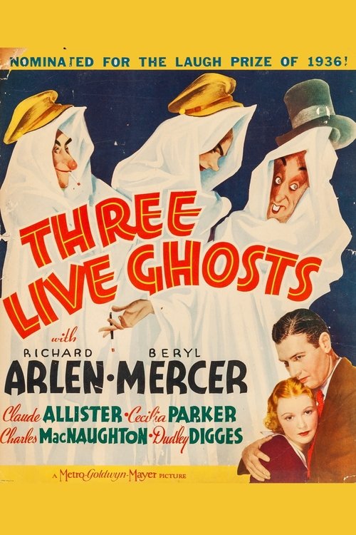 Poster do filme Three Live Ghosts