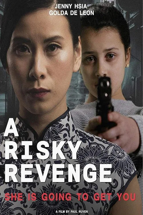 A risky revenge movie poster