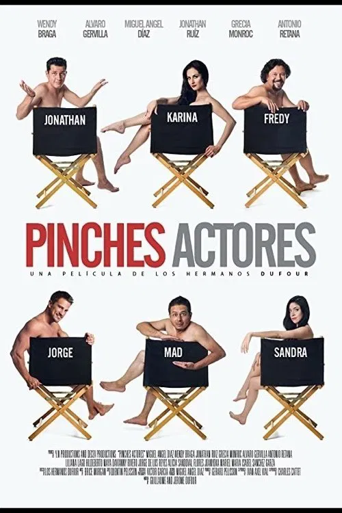 Pinches Actores movie poster