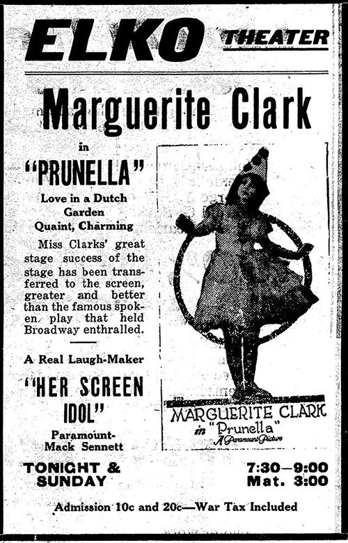 Prunella movie poster