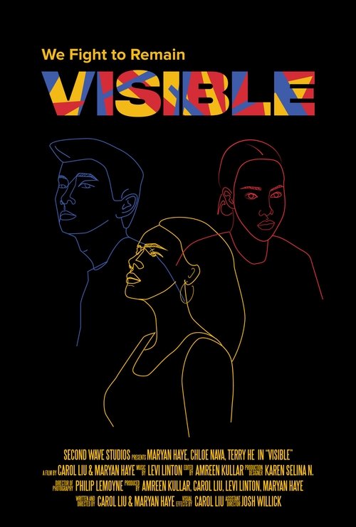 Visible movie poster