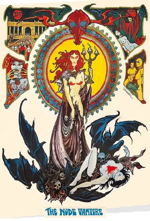The Nude Vampire movie poster