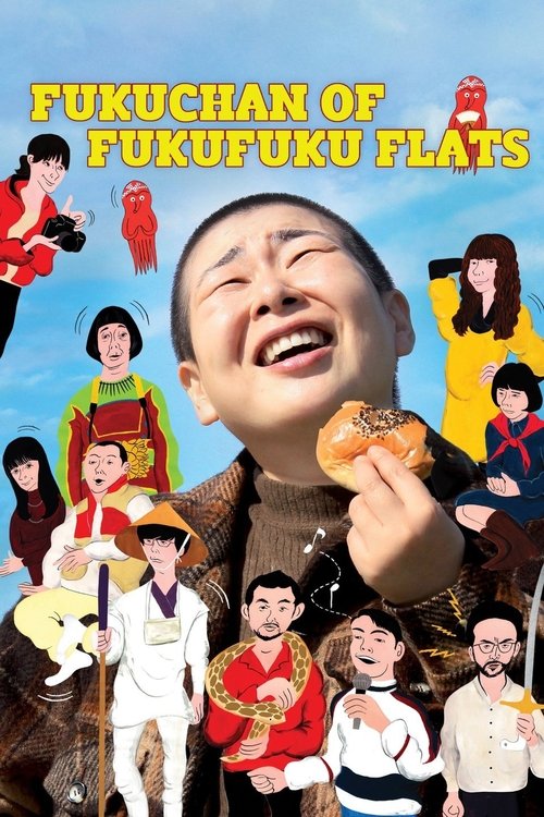 Fuku-chan of FukuFuku Flats movie poster