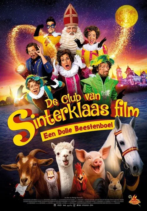 Poster do filme De Club Van Sinterklaas: Een Dolle Beestenboel