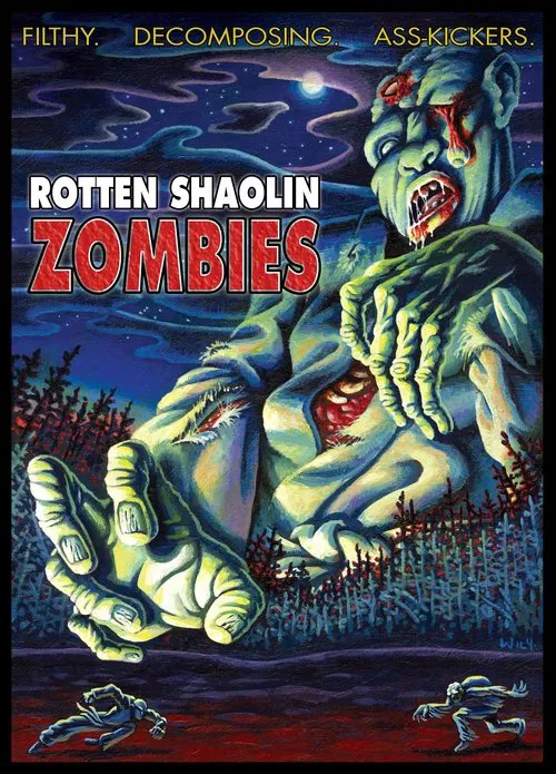 Rotten Shaolin Zombies movie poster
